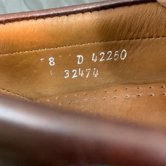 ALLEN EDMONDS Nashua Men’s Oxford size 8 D Made in USA - Picture 11 of 11